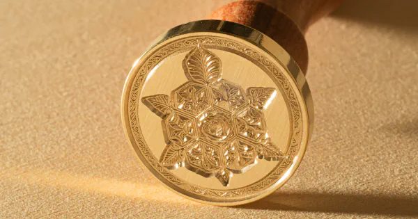 オリジナル封蝋スタンプをオーダーしてみた